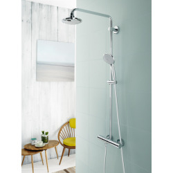 EUPHORIA POWER&SOUL SYSTEM 190 -  Système de douche avec thermostatique mural (26186000)