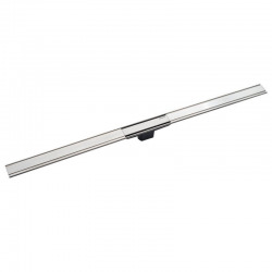 Geberit Canal de douche en acier inoxydable, 90 cm, métal poli (154.456.KS.1)