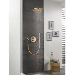 Grohe Rainshower Cosmopolitan 310 Set douche de tête et bras 380 mm, 1 jet, Cool Sunrise (26066GL0)