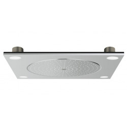 Grohe Rainshower F-Series 20″ Plafonnier avec lumière, Chromé (27865000)