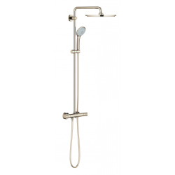 Grohe Euphoria System 310 Colonne de douche avec thermostatique pour montage mural, Nickel (26075BE0)