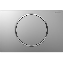 Geberit Plaque de commande WC Sigma 10, Chromé mat (115.758.KN.5)