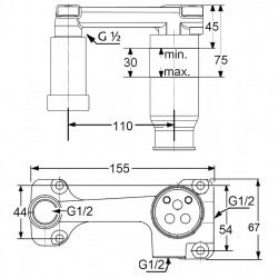 AMBA - MitIgeur lavabo encastré (532450575-set)