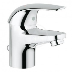 Grohe Euroeco Mitigeur monocommande 1/2″ lavabo Taille S, chromé (23262000)