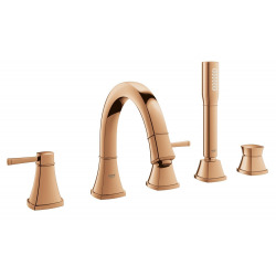 Grohe Grandera Combiné 5 trous pour bain/douche, Warm Sunset (19919DA0)