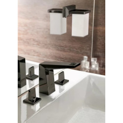 Grohe Allure Brilliant Mélangeur 3 trous 1/2" Lavabo Taille M, Hard Graphite (20344A00)