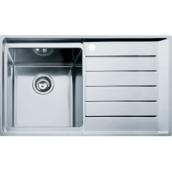 Neptune Plus - Inox Evier NPX 611/2, 860x510 mm, gauche (101.0068.368)