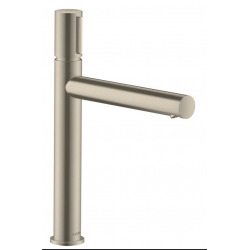 Axor UNO Mitigeur lavabo Select 200, bonde à écoulement libre, nickel brossé (45013820)