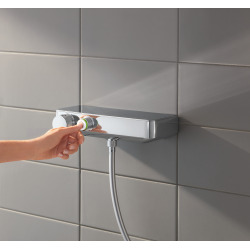 Grohe Grohtherm SmartControl Mitigeur thermostatique douche 1/2″ avec ensemble de douche (34720000)