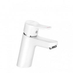 Mitigeur Lavabo Chrome/Blanc (370289165)