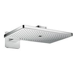 Douche de tête 460 x 300 3jet avec bras de douche 450 mm, rosace SoftCube (35276000)