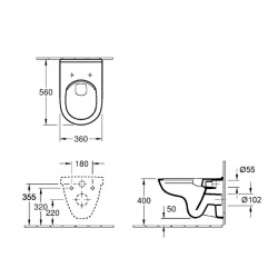 Pack WC O. Novo + UP320 (SETUP320VB)