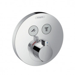 Set de finition pour mitigeur thermostatique ShowerSelect S encastré avec 2 fonctions (15743000)