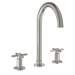 Atrio Mélangeur 3 trous 1/2" Lavabo Taille M, Supersteel