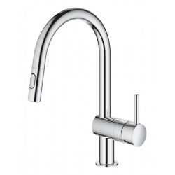 HANSGROHE - Mitigeur pour évier chromé avec bec orientable (32321002)