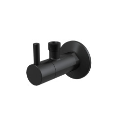 ANGLE VALVE WITH A FILTER 1/2"×3/8", BLACK-MATT (ARV001-BLACK)