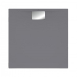 Receveur Architectura Metalrim, 900 x 900 x 48 mm, anthracite (UDA9090ARA148V-1S)