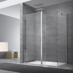 Paroi de douche à l'italienne 90x200 cm Walk-in (WI90)