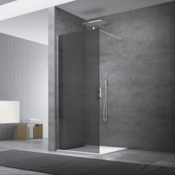 Paroi de douche à l'italienne 110x200cm Walk-in (WI110KS)