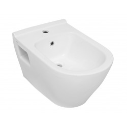 Pack Bâti-support pour bidet suspendu + bidet SEREL Smart, 56 cm Blanc (SetBidetSM19)