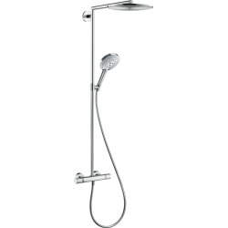 Showerpipe Raindance Select S 300 1jet, Bras de douche 450mm