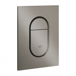 Arena Cosmopolitan S plaque de commande Hard Graphite brossé (37624AL0)