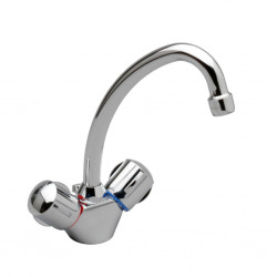 Mélangeur lavabo monotrou, chromé (D1603AA)