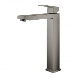 Eurocube Mitigeur monocommande Lavabo taille XL, Hard Graphite brossé (23406AL0)