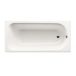 Baignoire Eurowa en acier émaillé blanc alpin avec pieds de bain universels Allround 5030 (119800010001-SET)