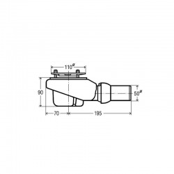 Bonde Tempoplex Plus 90 mm, sans couvercle  (U90881299)