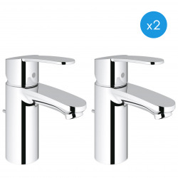 Eurostyle Cosmopolitan - Lot de 2 mitigeurs lavabo  (3355220E-DUO)