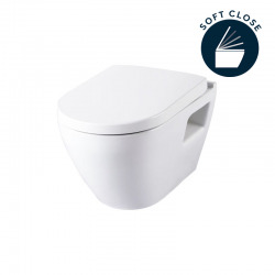 Pack WC Bâti Duofix + Cuvette SM10 avec bride + Abattant soft close (SM10Geb3)