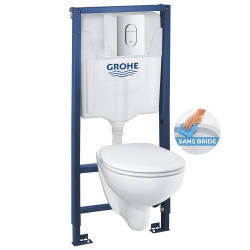 Nouveau Set WC Rimless Grohe BAU CERAMIC (39418000*)