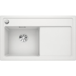 Blanco Evier Zenar 45 S en Silgranit PuraDur à encastrer 86x51cm, blanc (523854)