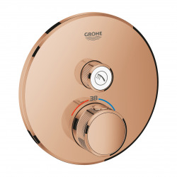 Grohe Grohtherm Smartcontrol, Thermostatique pour installation encastrée 1 sortie, Warm Sunset (29118DA0)