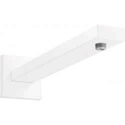 Hansgrohe Bras de douche Square M 1/2" 389mm, Blanc mat (27694700)