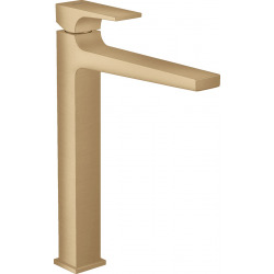 Hansgrohe Metropol Mitigeur de lavabo 260 poignée manette, bonde Push-Open, Bronze brossé (32512140)