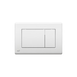 Plaque de commande pour WC suspendus, blanc (m270)