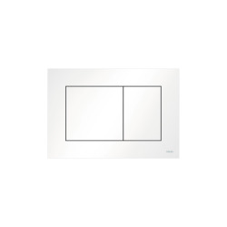 Plaque de commande double touche, Blanc (9240400)