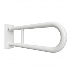 BEMETA HELP Barre de maintien relevable en forme de U en Comaxite 60x25cm, Blanc (301102074)