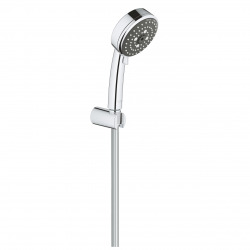 Vitalio Comfort 100 Ensemble de douche 3 jets avec support mural, Chrome (26176000)