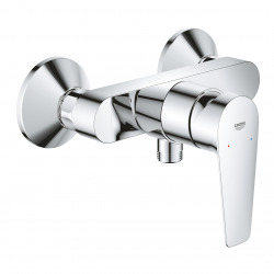 Start Edge Mitigeur monocommande douche avec Limiteur de température, Chrome (23347001)