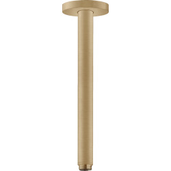 Bras de douche S 300mm plafond M 1/2", Bronze brossé (27389140)