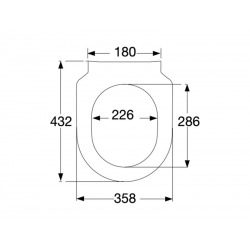 Subway 2.0 Abattant Slimseat en Duroplast, QuickRelease et SoftClosing (9M78S101)