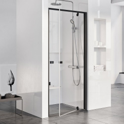 Pivot PDOP1 Porte de douche 811 x 1900, finition noire (03G40300Z1)