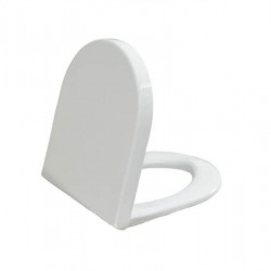 Pack WC bâti-support avec Cuvette Duravit Starck 3 sans bride + Abattant softclose + Plaque Blanc chromé (GebStarck3)