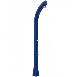 Jolly Plus Douche solaire avec mitigeur et rince pieds, en Polyéthylène HD résistant au sel, calcaire et UV, Bleu (B520/5002)