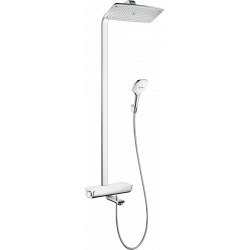 Showerpipe Raindance Select E 360 AIR Bain/douche, bras de douche 380mm