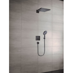 Raindance E 300/ShowerSelect E Ensemble de douche encastrée thermostatique Noir mat (27939670)