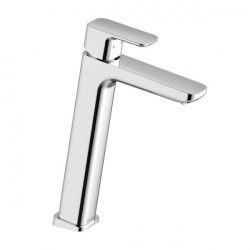 10° Mitigeur XL pour lavabo sur pied 333mm avec ExtraComfort Zone 244 mm, Chrome (X070130)